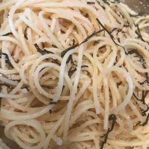 明太子スパゲッティ